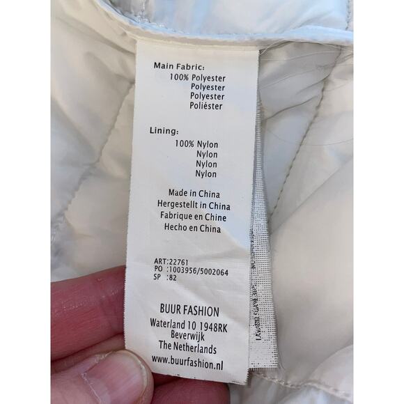 Yest Quilted Floral‎ Pattern Jacket - Women's Size 8 - Warm & Pretty - Picture 10 of 11